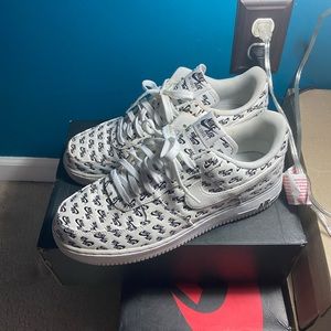 Air Force Ones Logo All Over